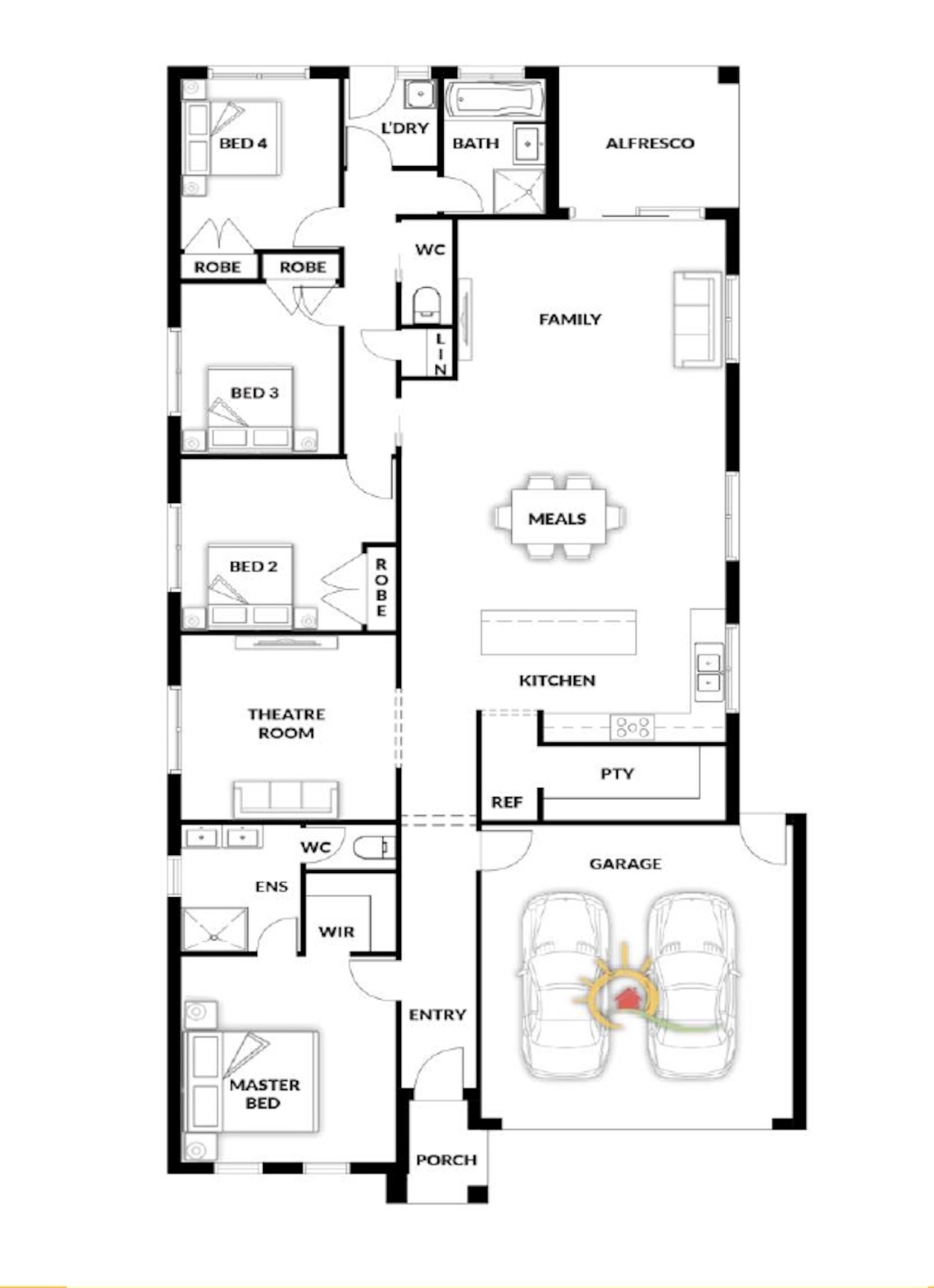 Parklands Estate - Wonthaggi - Lot 931 Floorplan