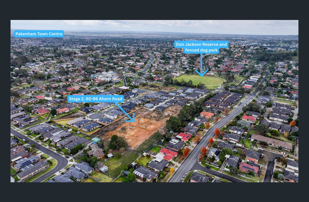 Parks on Ahern Estate - Pakenham - Lot 50 Aerial