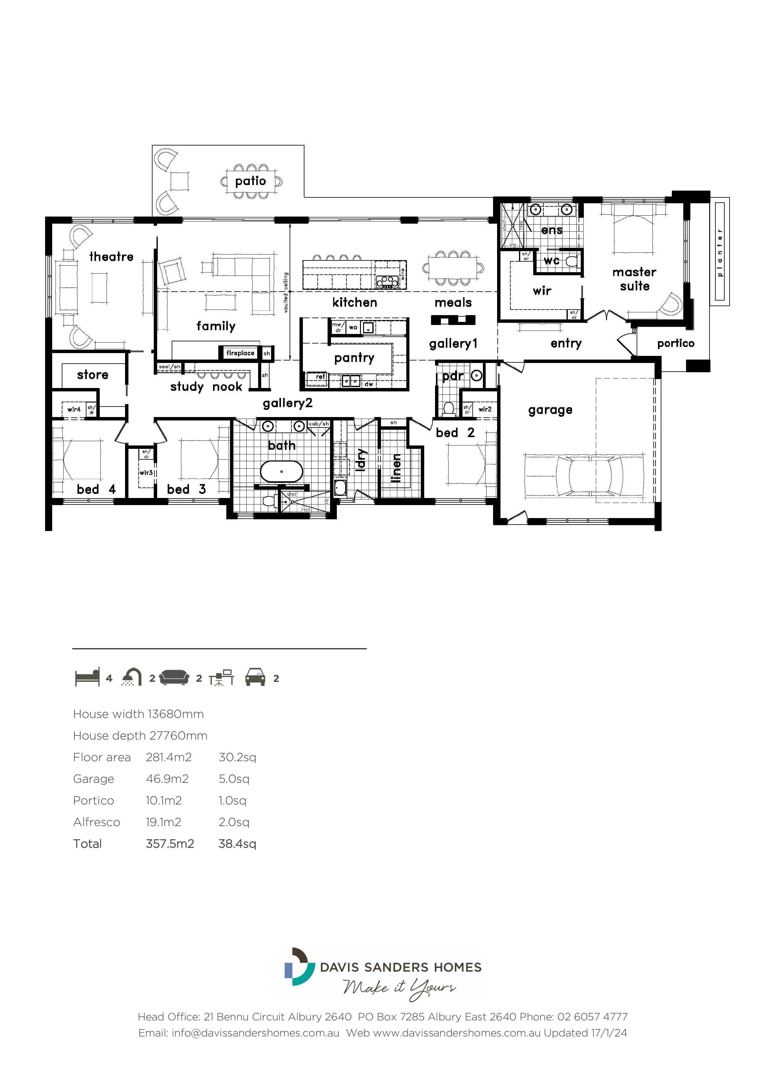 Pelican Shores Estate - Lake Wyangan - Lot Lot 215 Floorplan