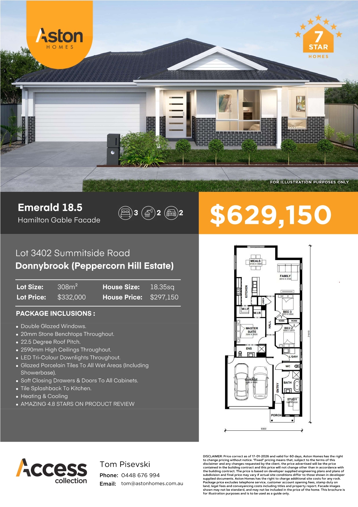 Peppercorn Hill Estate - Donnybrook - Lot 3402