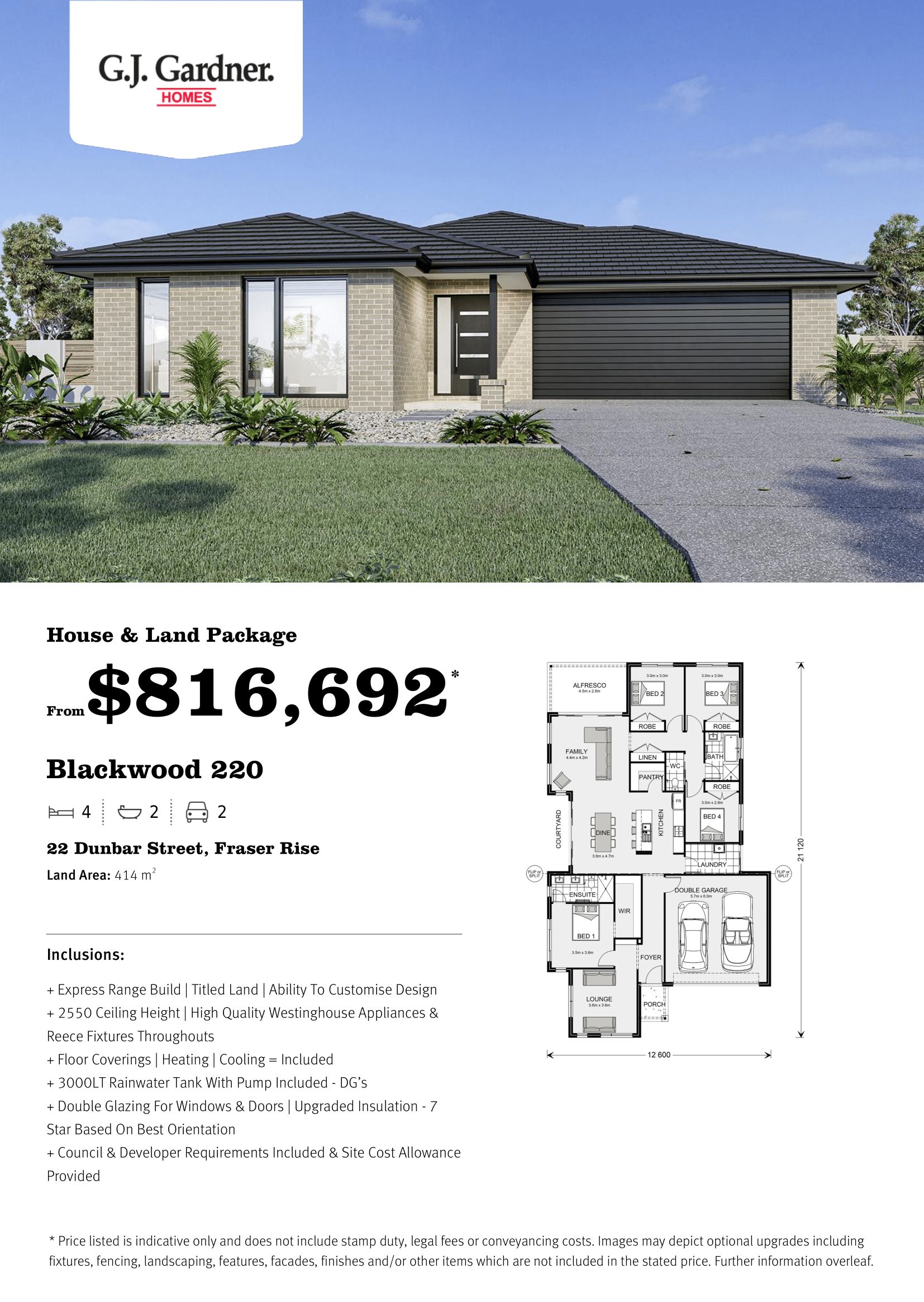 Prosperity Estate - Fraser Rise - Lot 22