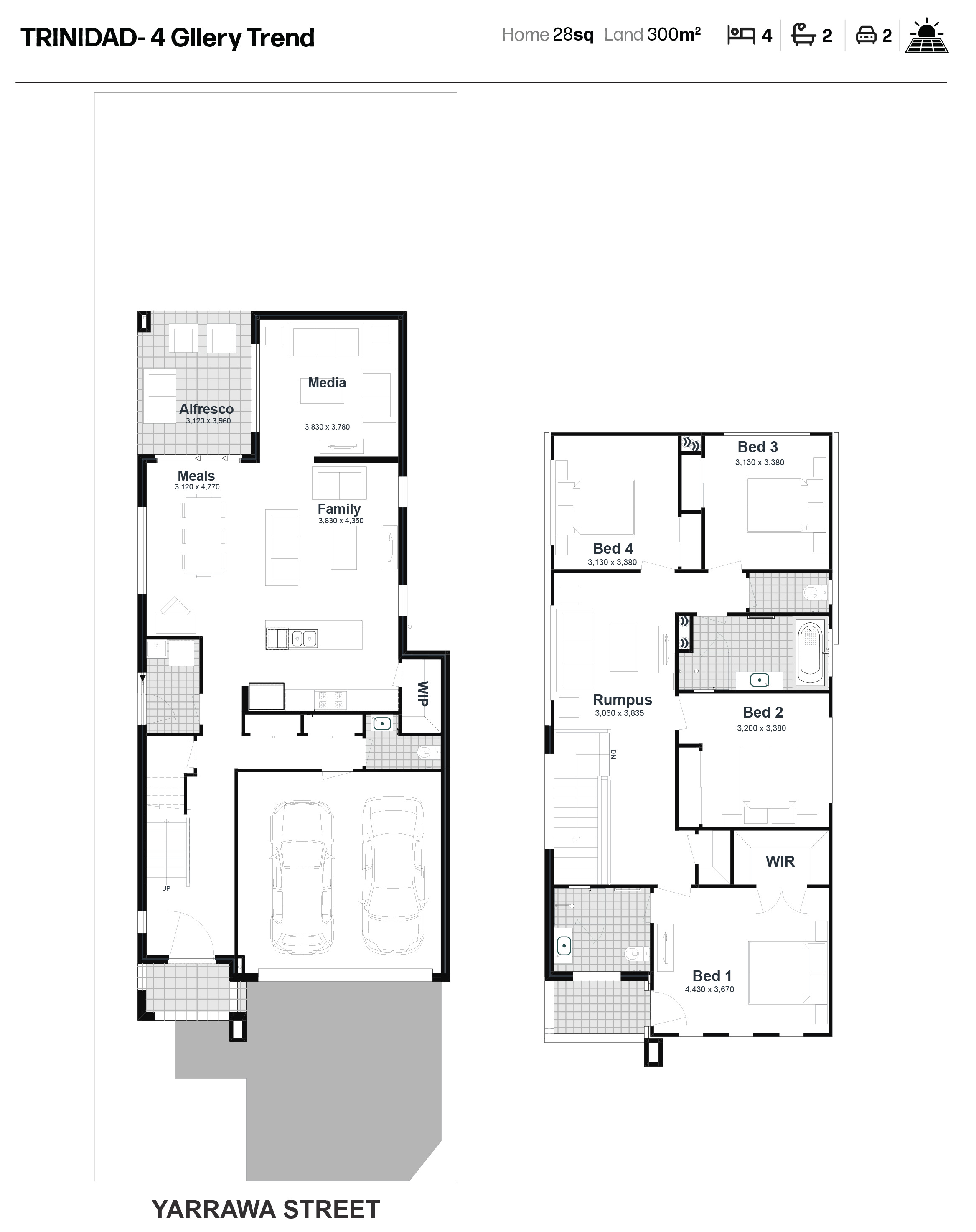 Ravenswood Estate - Tullimbar - Lot 1013 Floorplan