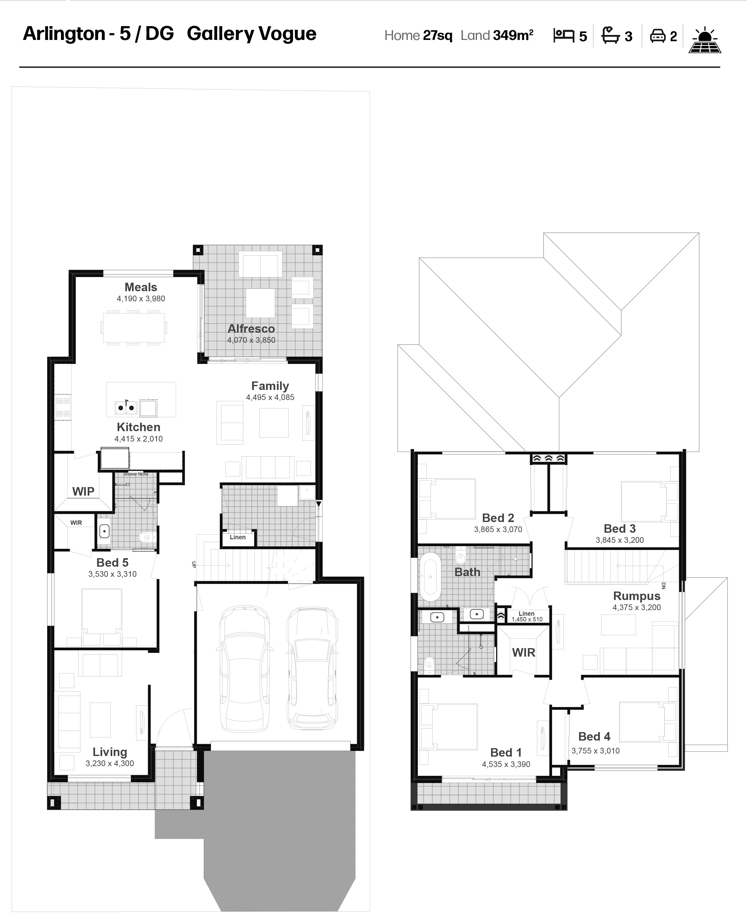 Redgum Rise Estate - Oakville - Lot 310 Floorplan