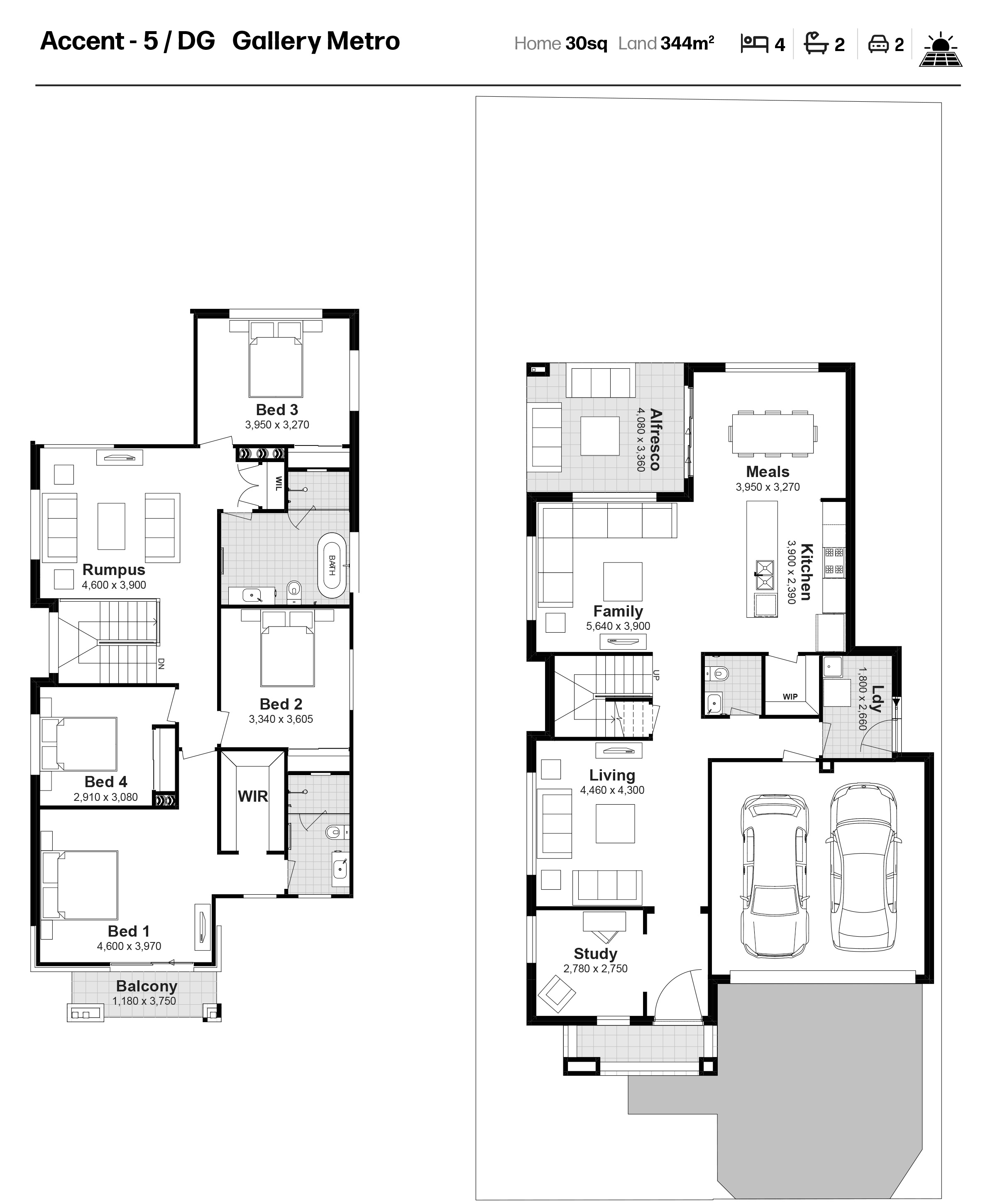 Redgum Rise Estate - Oakville - Lot 311 Floorplan