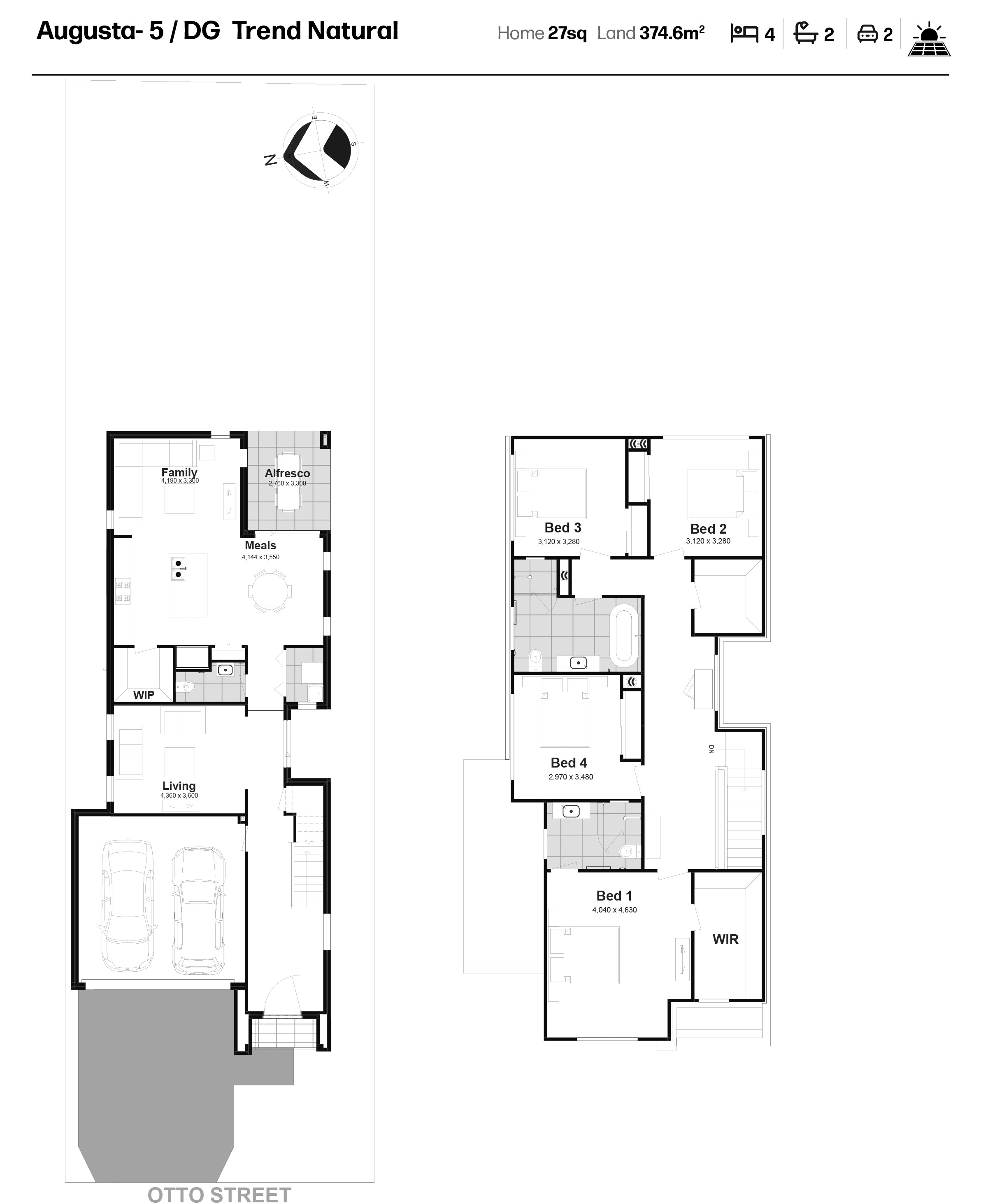 Redgum Rise Estate - Oakville - Lot 326 Floorplan