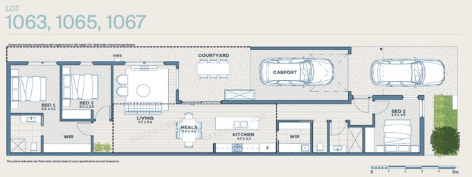 Redstone Estate - Sunbury - Lot 1063 Floorplan