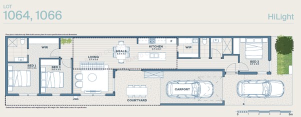 Redstone Estate - Sunbury - Lot 1066 Floorplan