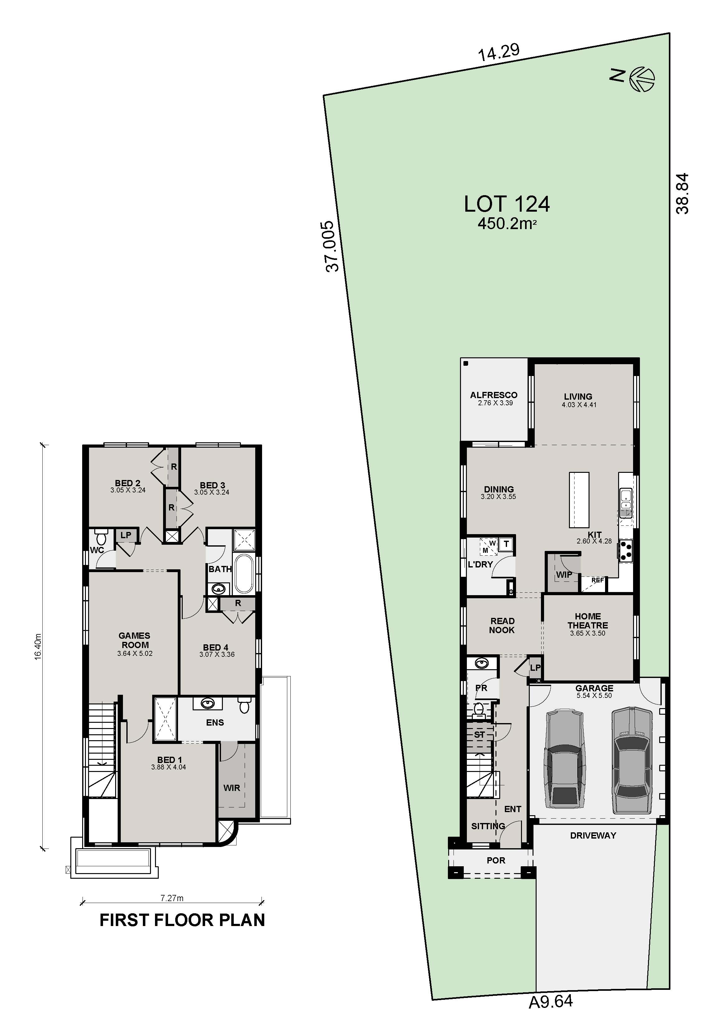 River Oaks Estate - Oakville - Lot 124 Floorplan