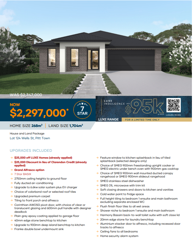 Rivière - Pitt Town - Lot 124