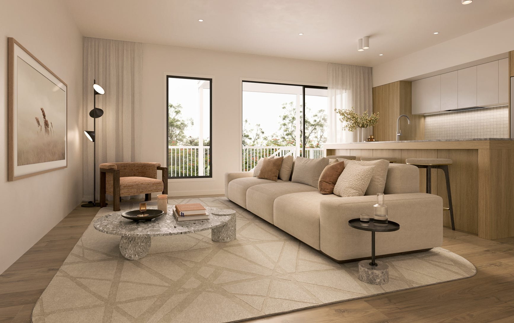 Senses Townhomes - Albany Creek - Lot 31 Living