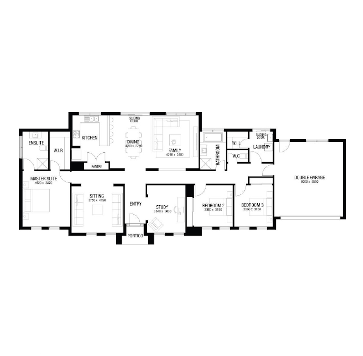 Seven Oaks Estate - Glenrowan - Lot 1 Floorplan