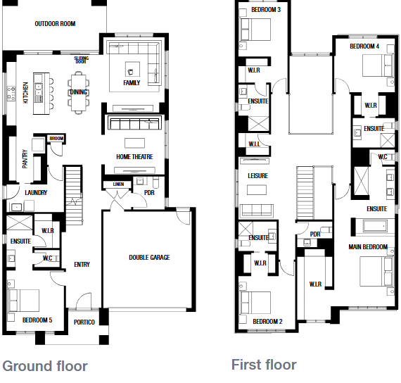 Sherwood Grange Estate - Sunbury - Lot 620 Floorplan