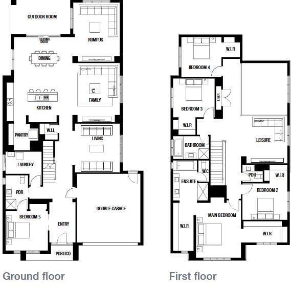 Sherwood Grange Estate - Sunbury - Lot 620 Floorplan