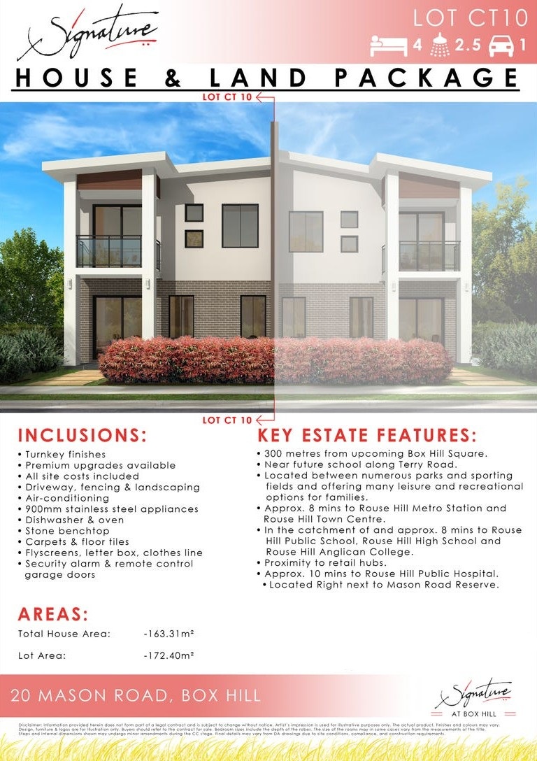 Signature at Park View - Box Hill - Lot CT10