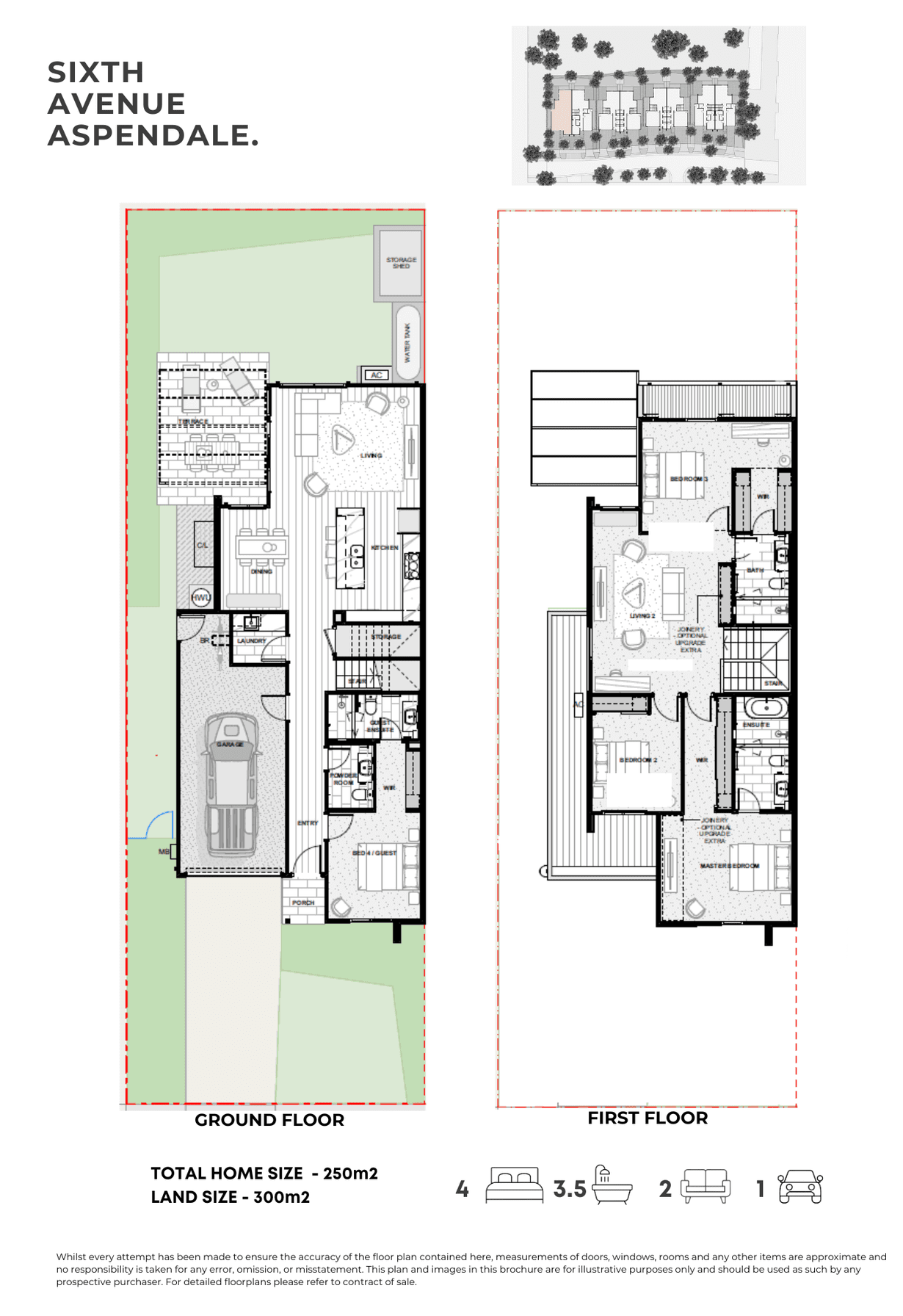 Sixth Avenue Townhomes - Aspendale - Lot 1