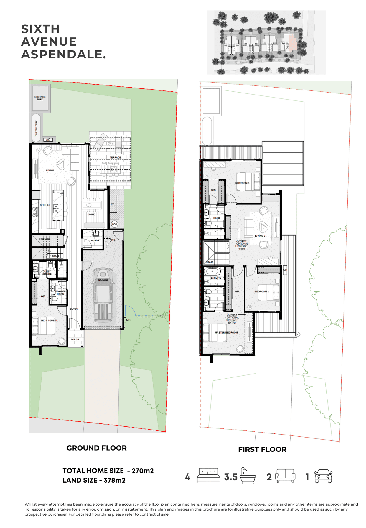 Sixth Avenue Townhomes - Aspendale - Lot 8