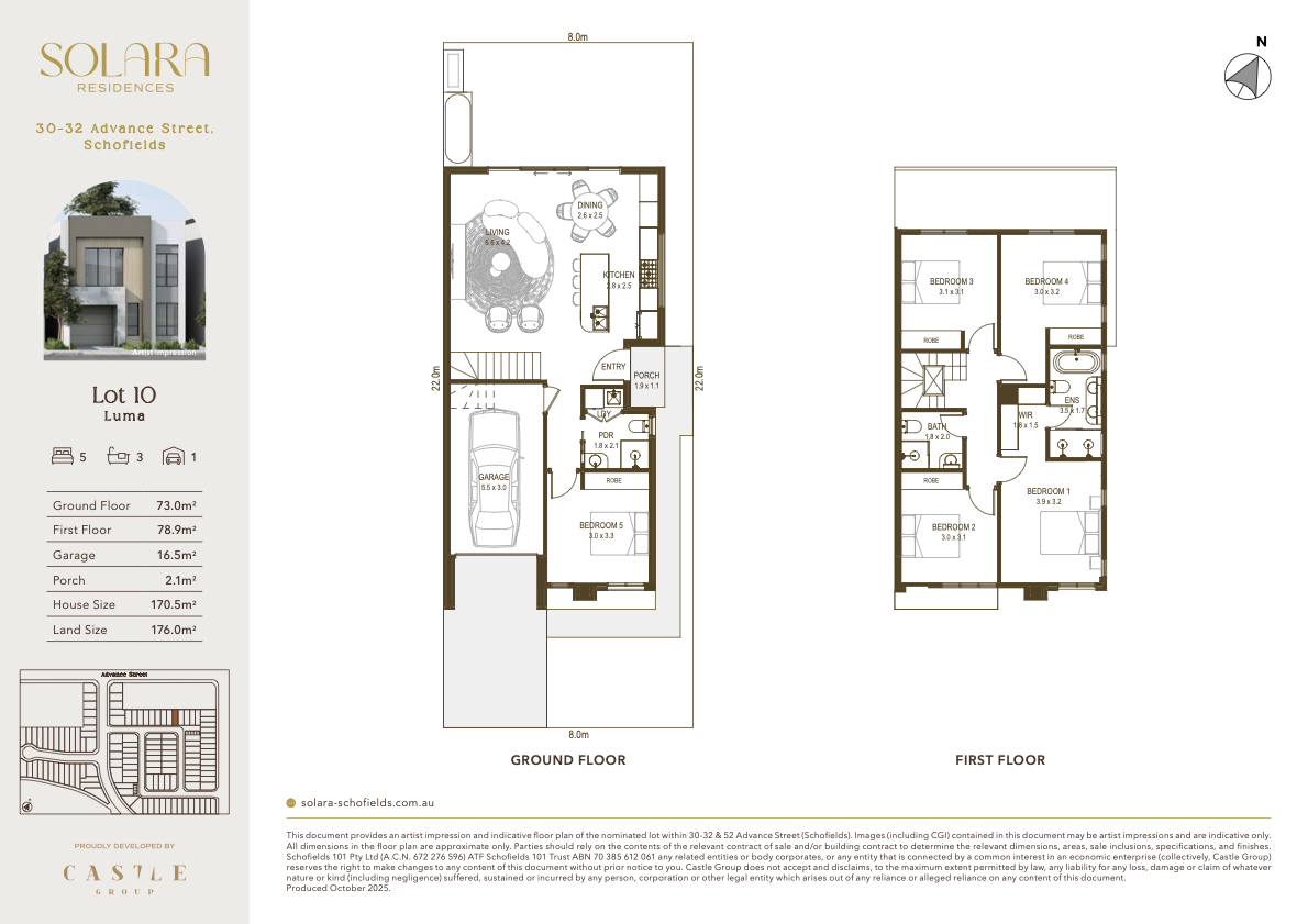 Solara - Schofields - Lot 10 Floorplan