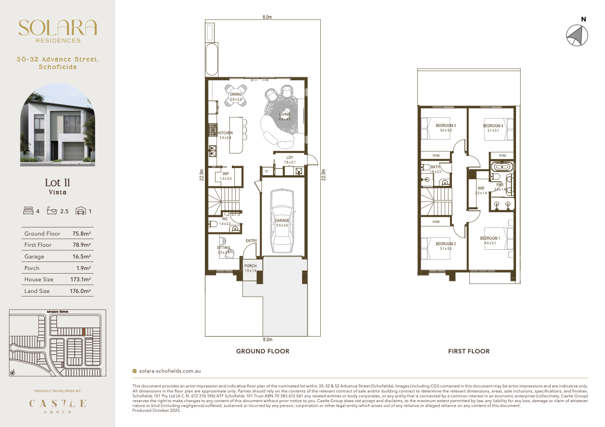 Solara - Schofields - Lot 11 Floorplan