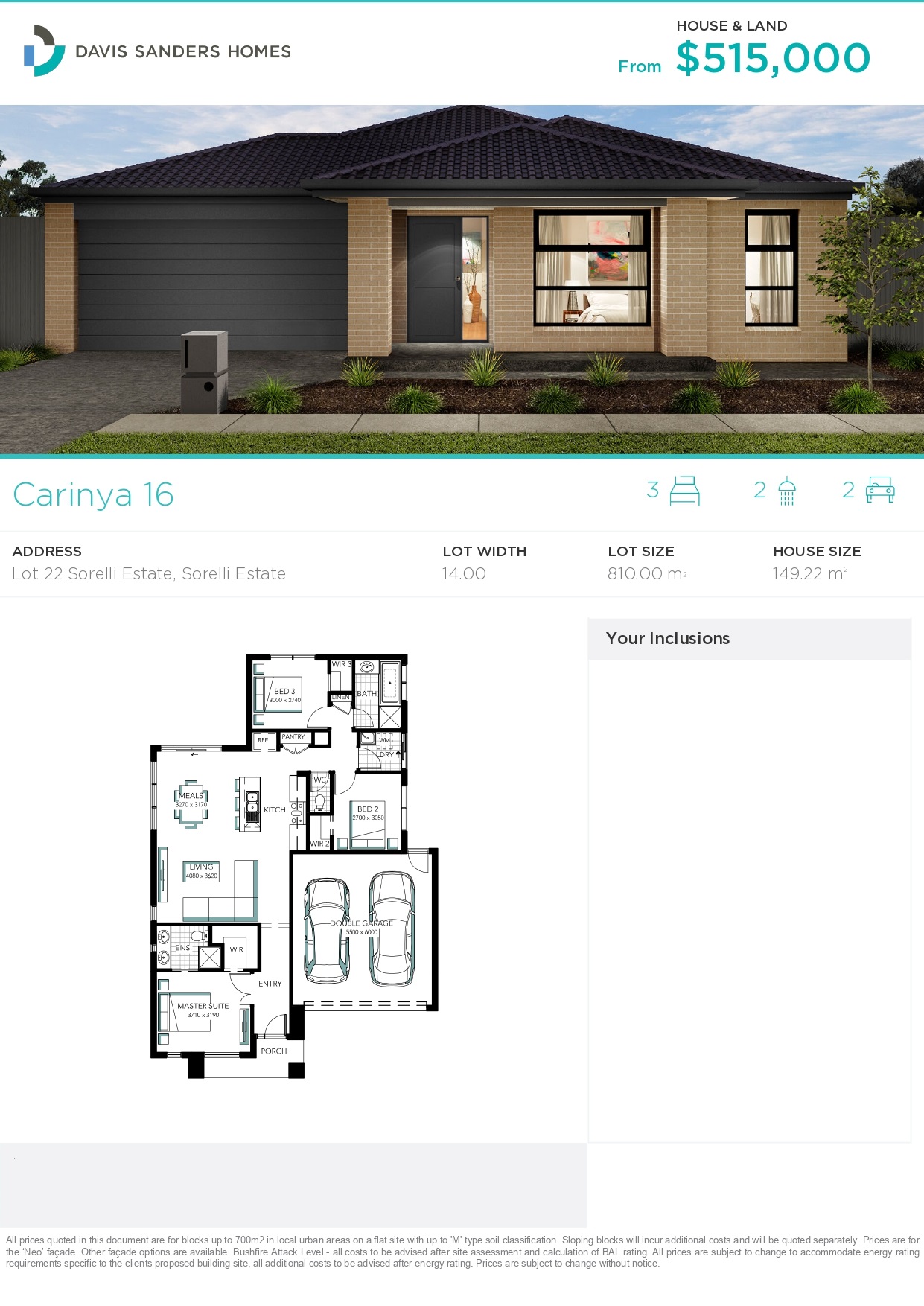 Sorelli Estate - Leeton - Lot 22
