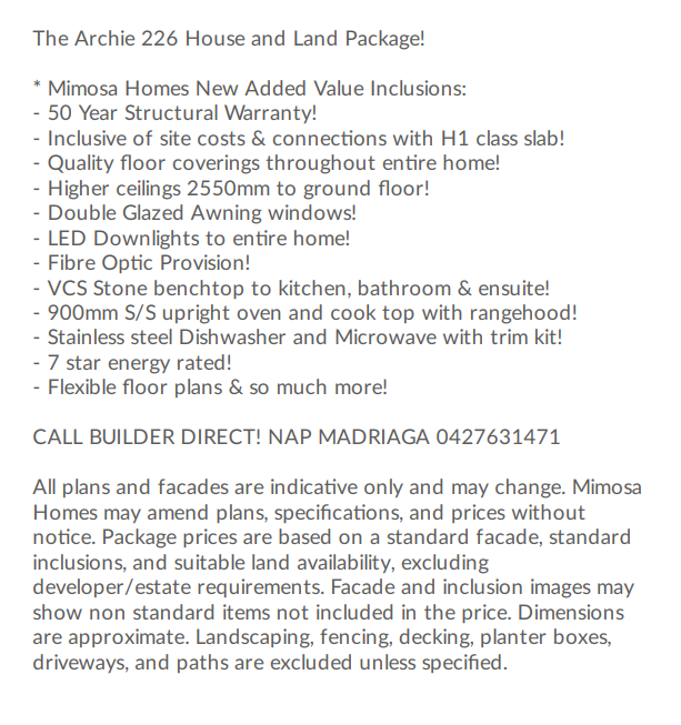 Springridge Estate - Wallan - Lot 1025