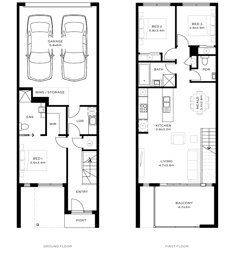 St Helena Place - St Helena - Lot 455 Floorplan