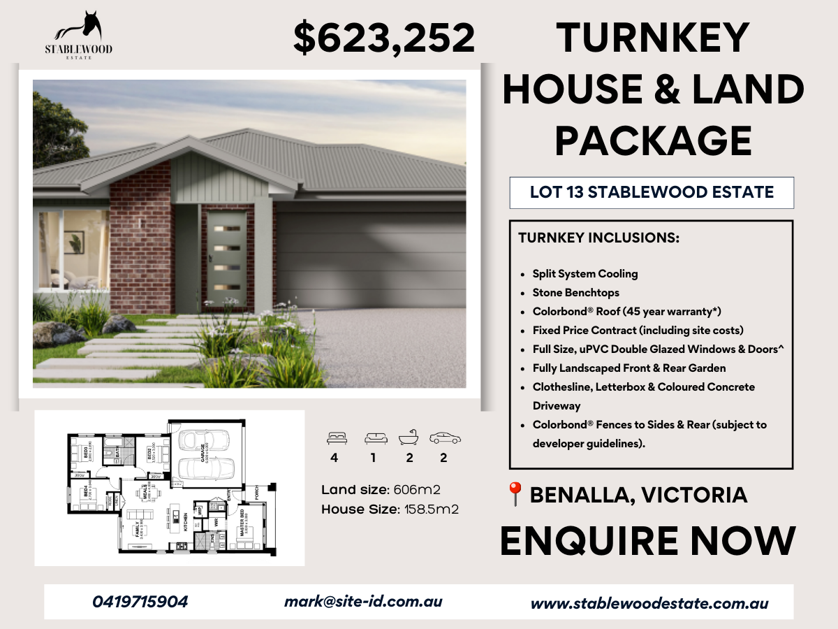 Stablewood Estate - Benalla  - Lot 13
