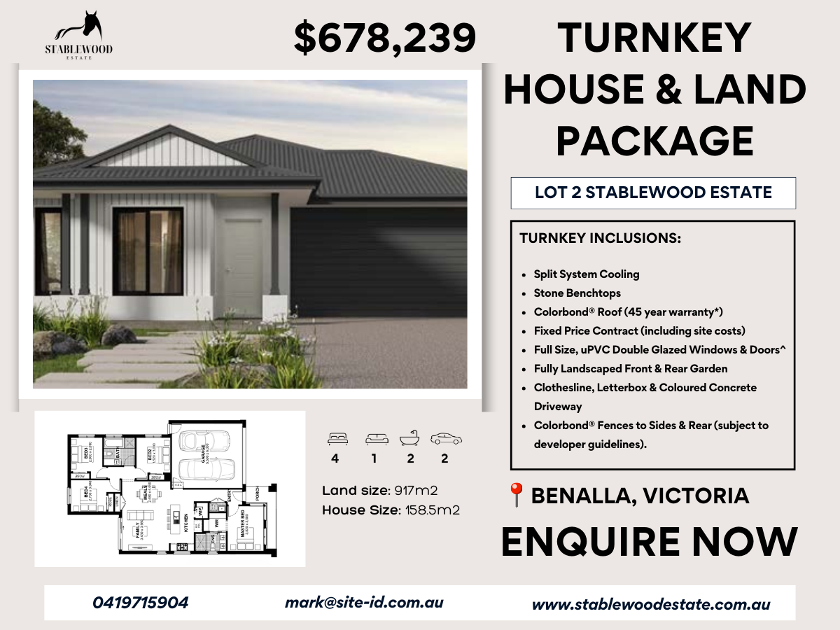 Stablewood Estate - Benalla  - Lot 2