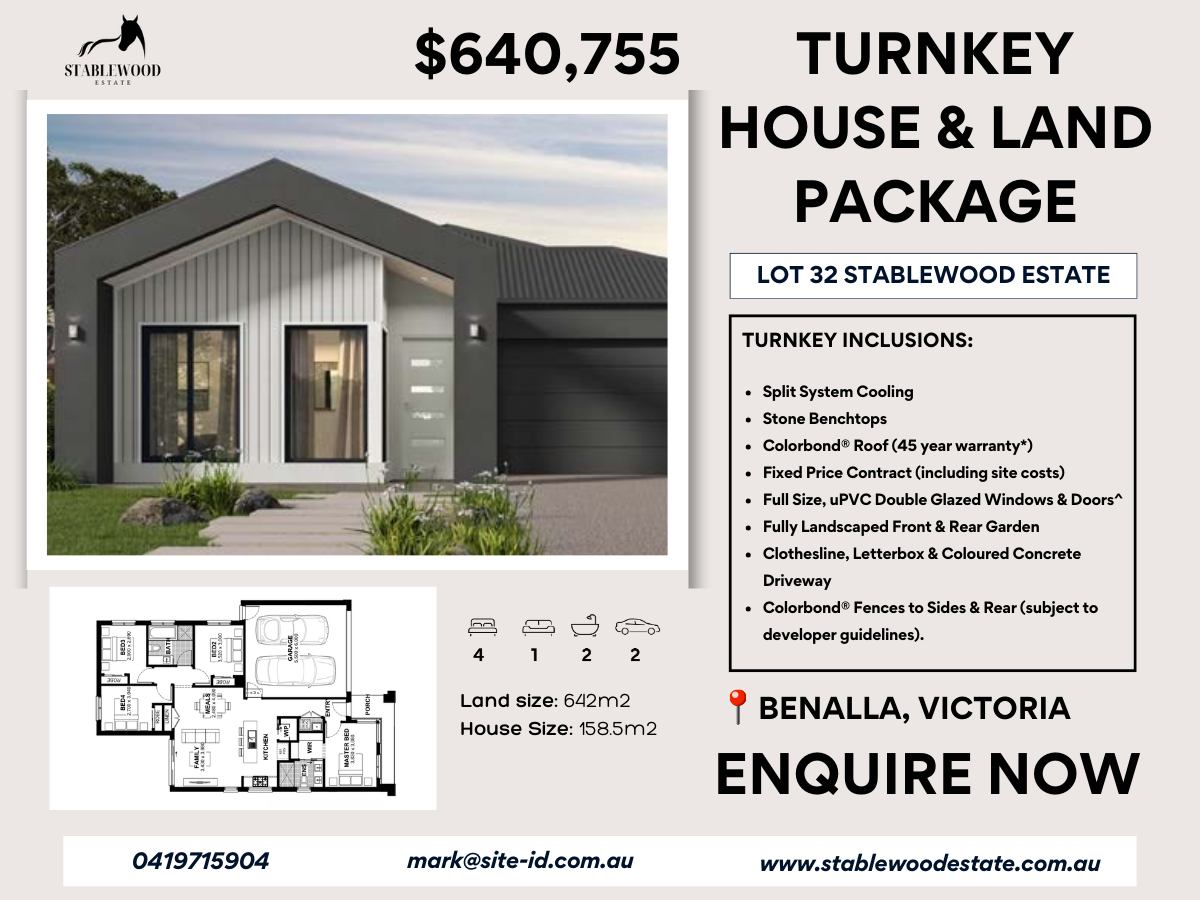 Stablewood Estate - Benalla  - Lot 32