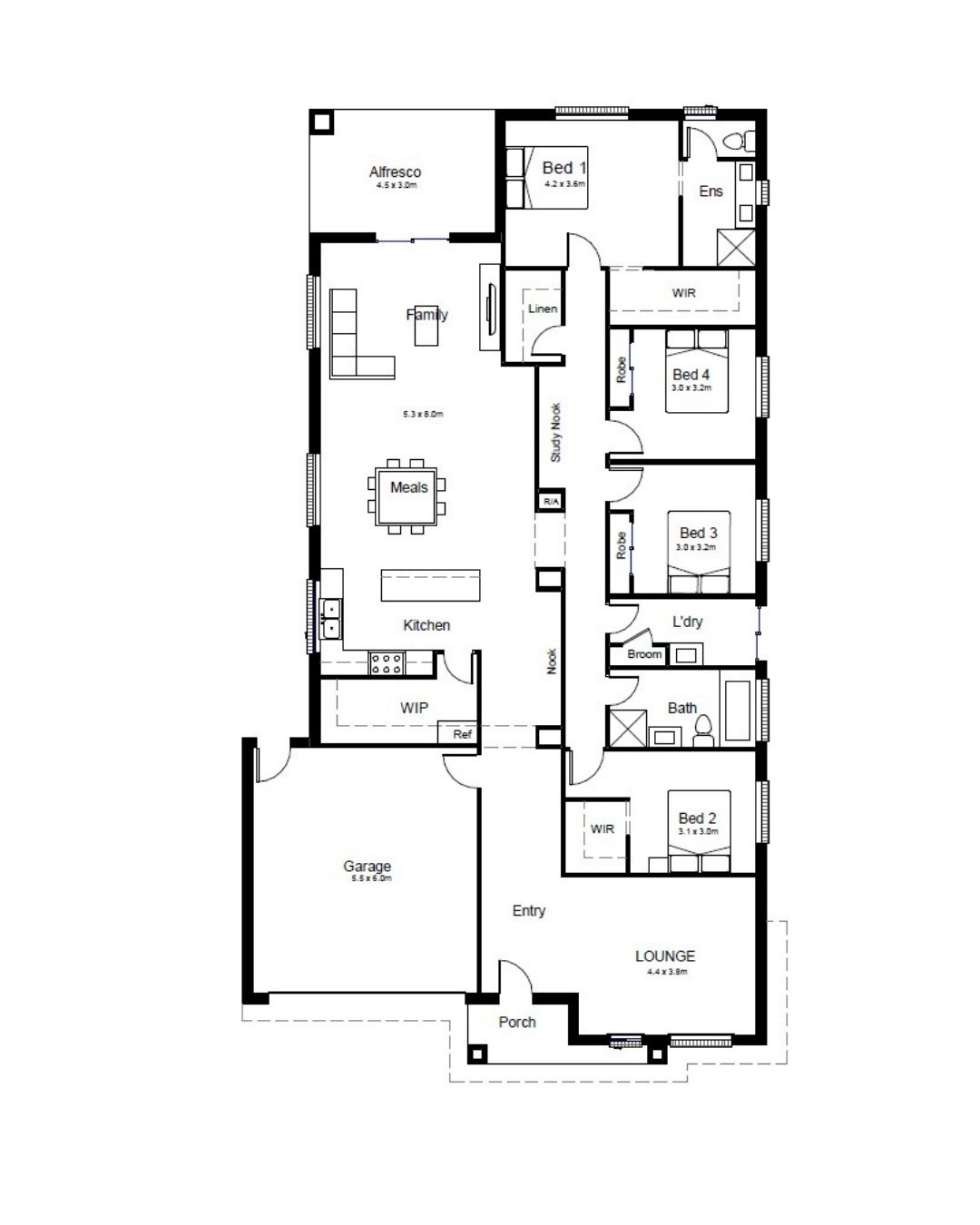 Stonehill in Bacchus Marsh Estate - Maddingley - Lot 2621 Floorplan
