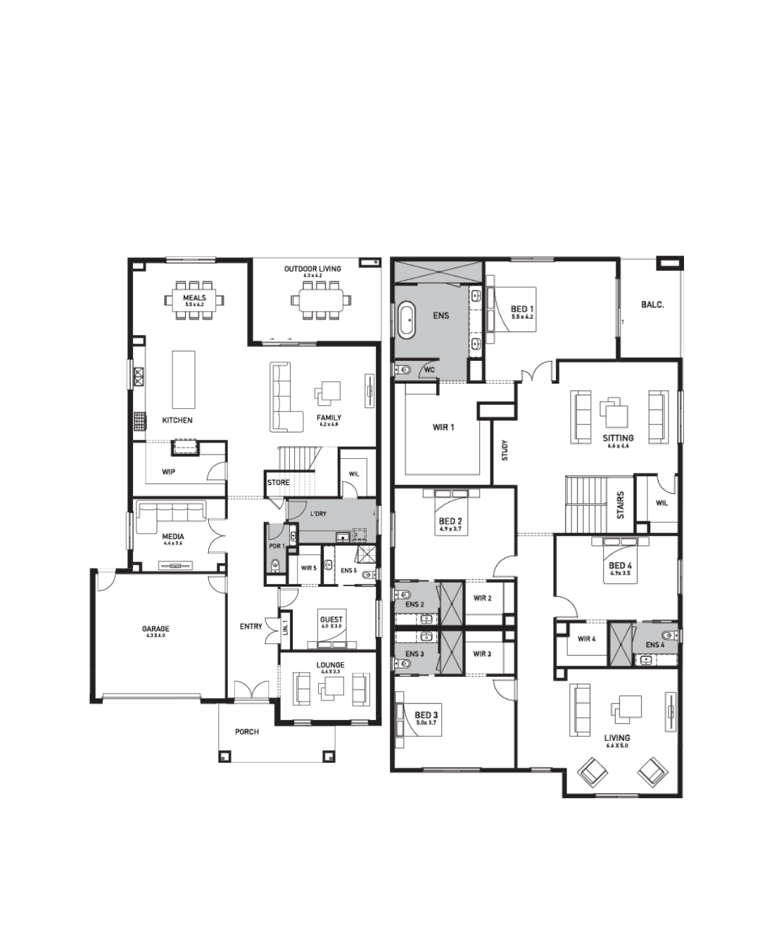 Stonehill in Bacchus Marsh Estate - Maddingley - Lot 2627 Floorplan