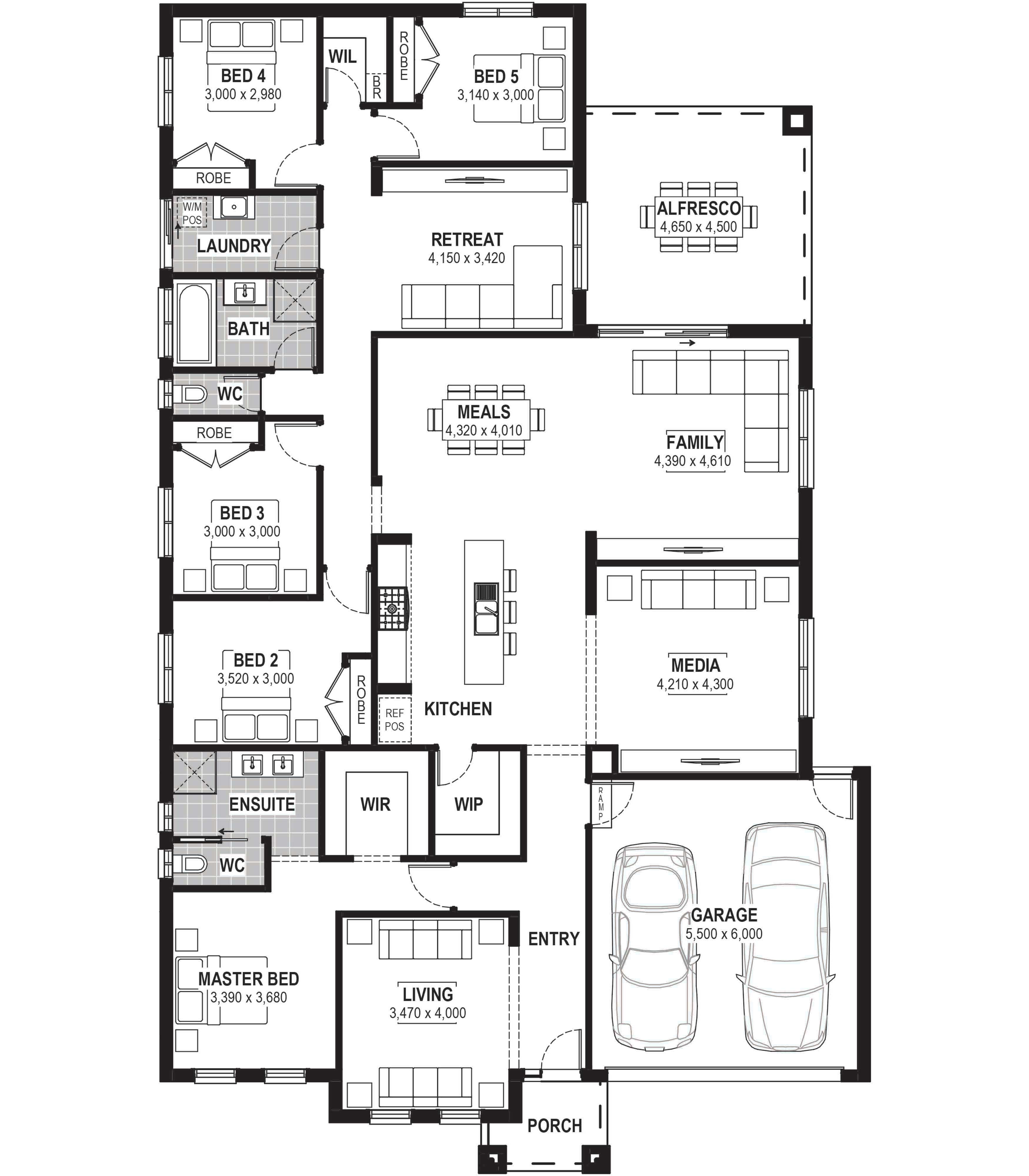 Stonehill in Bacchus Marsh Estate - Maddingley - Lot 2634 Floorplan