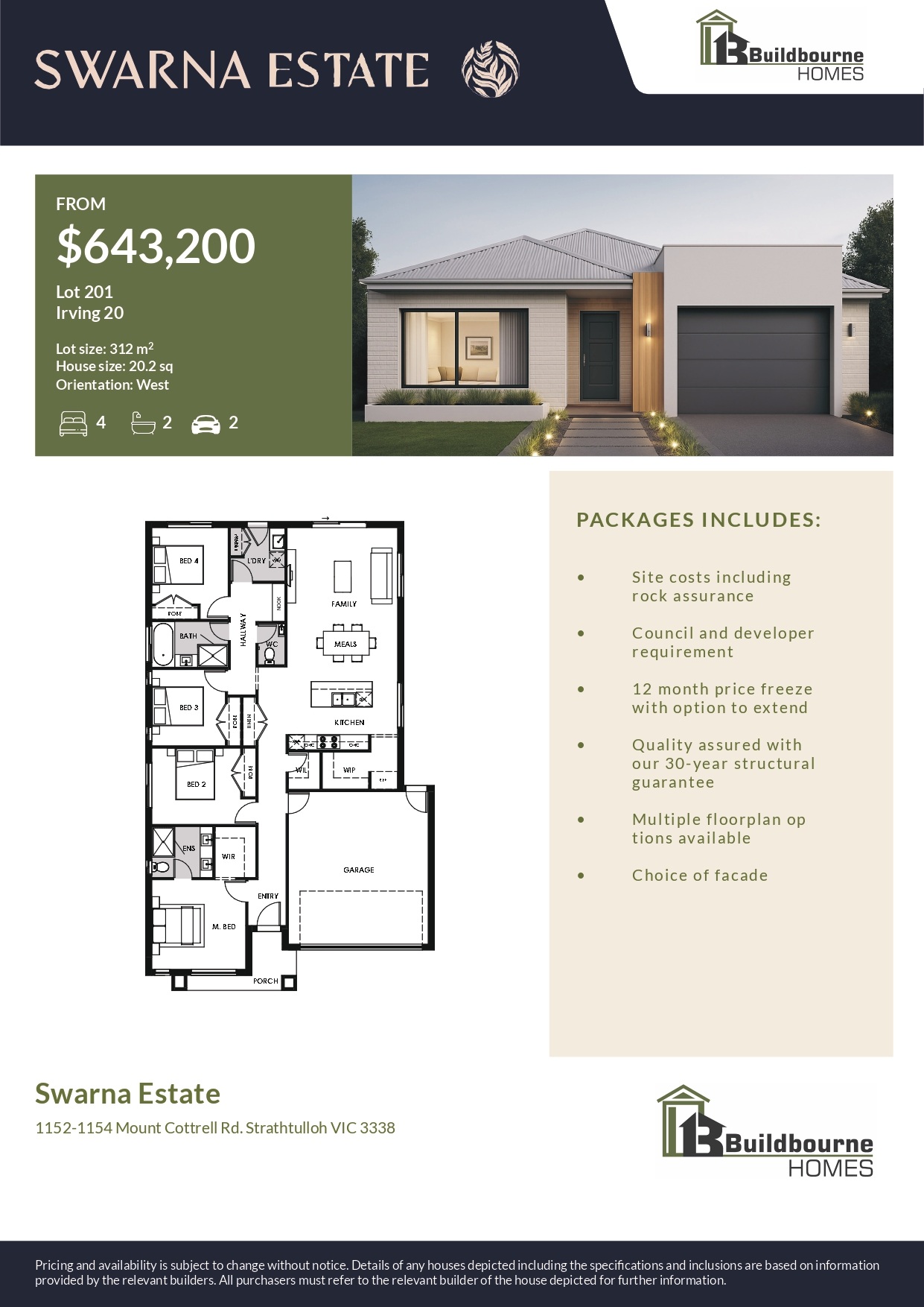 Swarna Estate - Strathtulloh - Lot 201