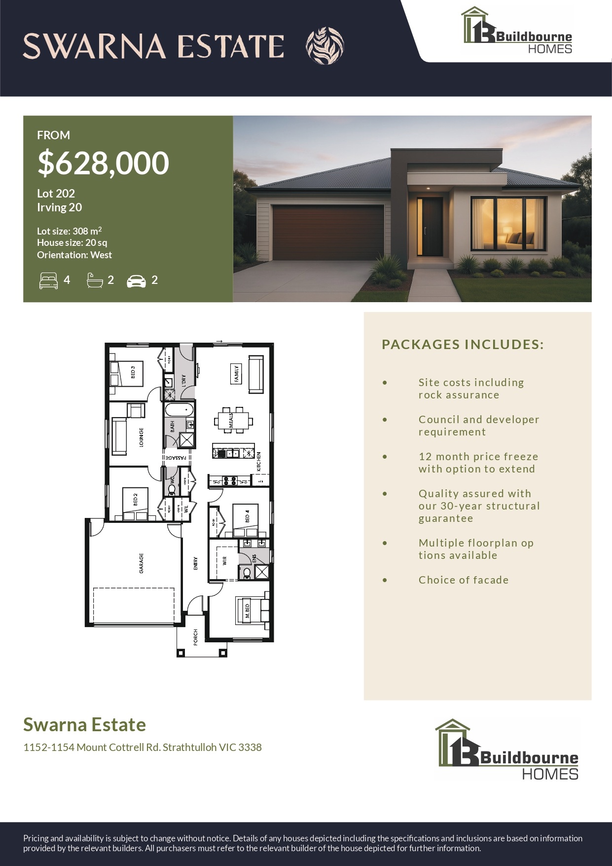 Swarna Estate - Strathtulloh - Lot 202