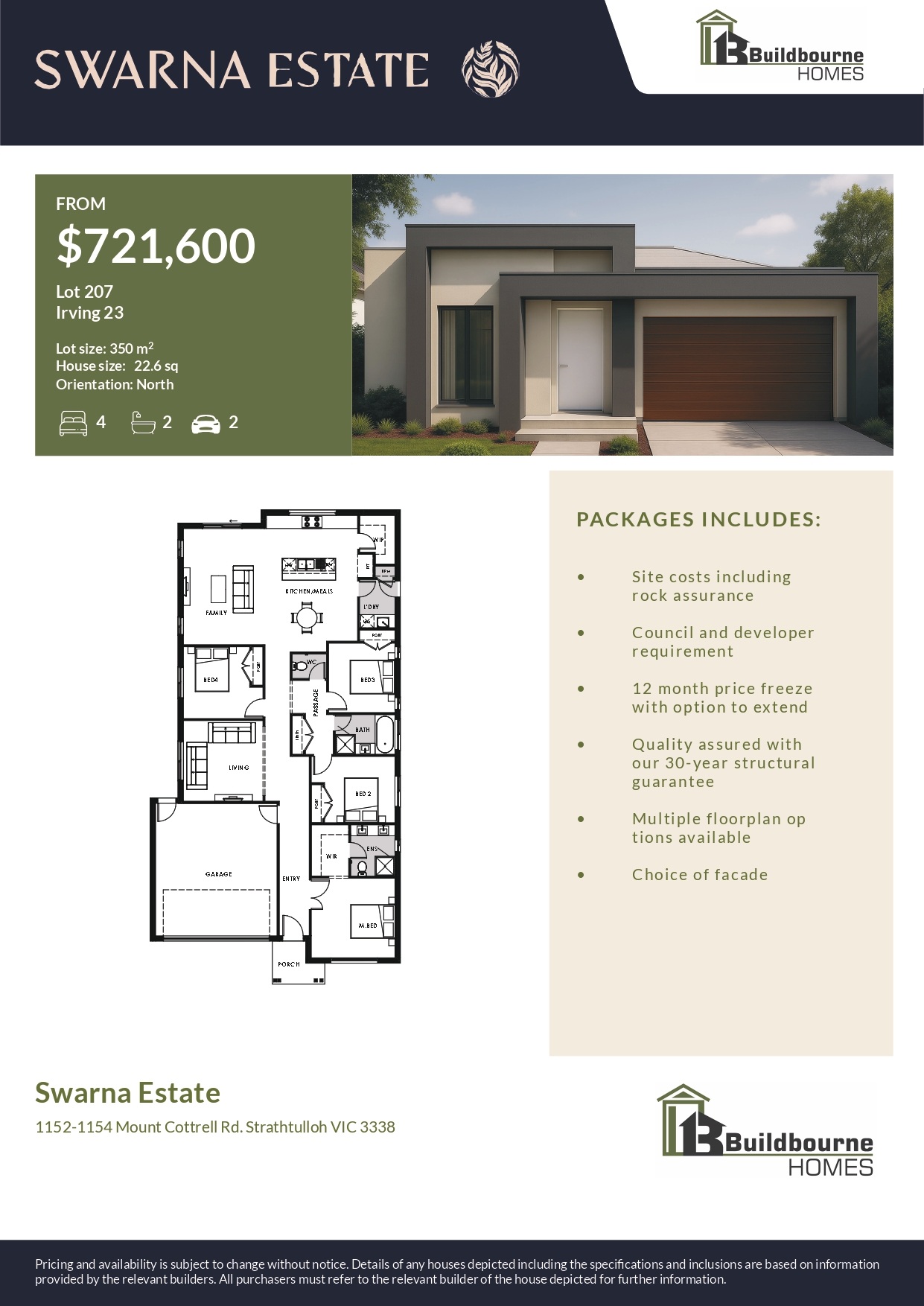 Swarna Estate - Strathtulloh - Lot 207