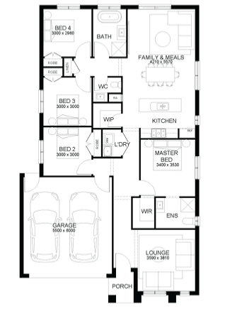 Temple Views Estate - Deanside - Lot 24 Floorplan