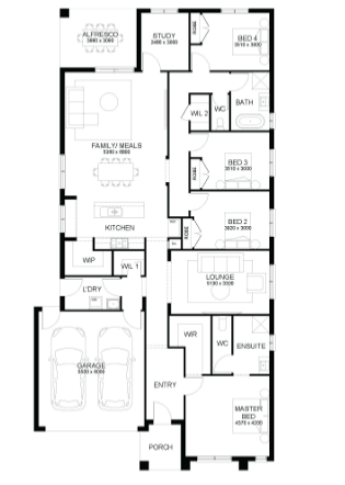 Temple Views Estate - Deanside - Lot 54 Floorplan