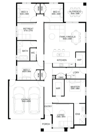 Temple Views Estate - Deanside - Lot 54 Floorplan