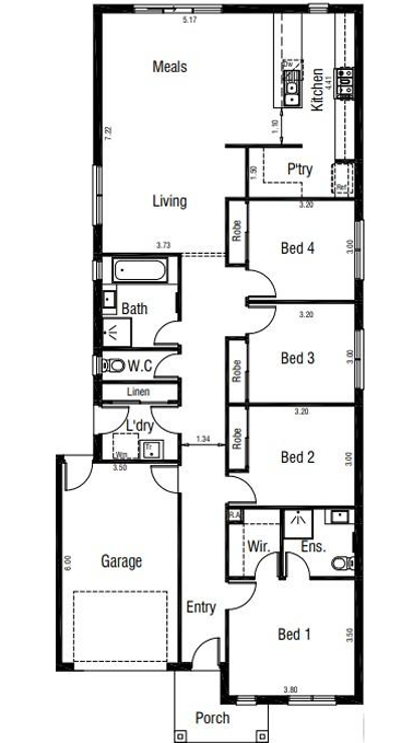 Temple Views Estate - Deanside - Lot 7 Floorplan