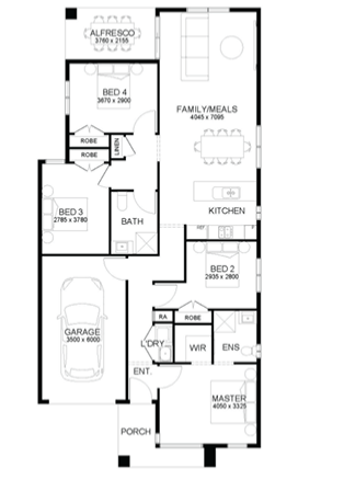 Temple Views Estate - Deanside - Lot 7 Floorplan