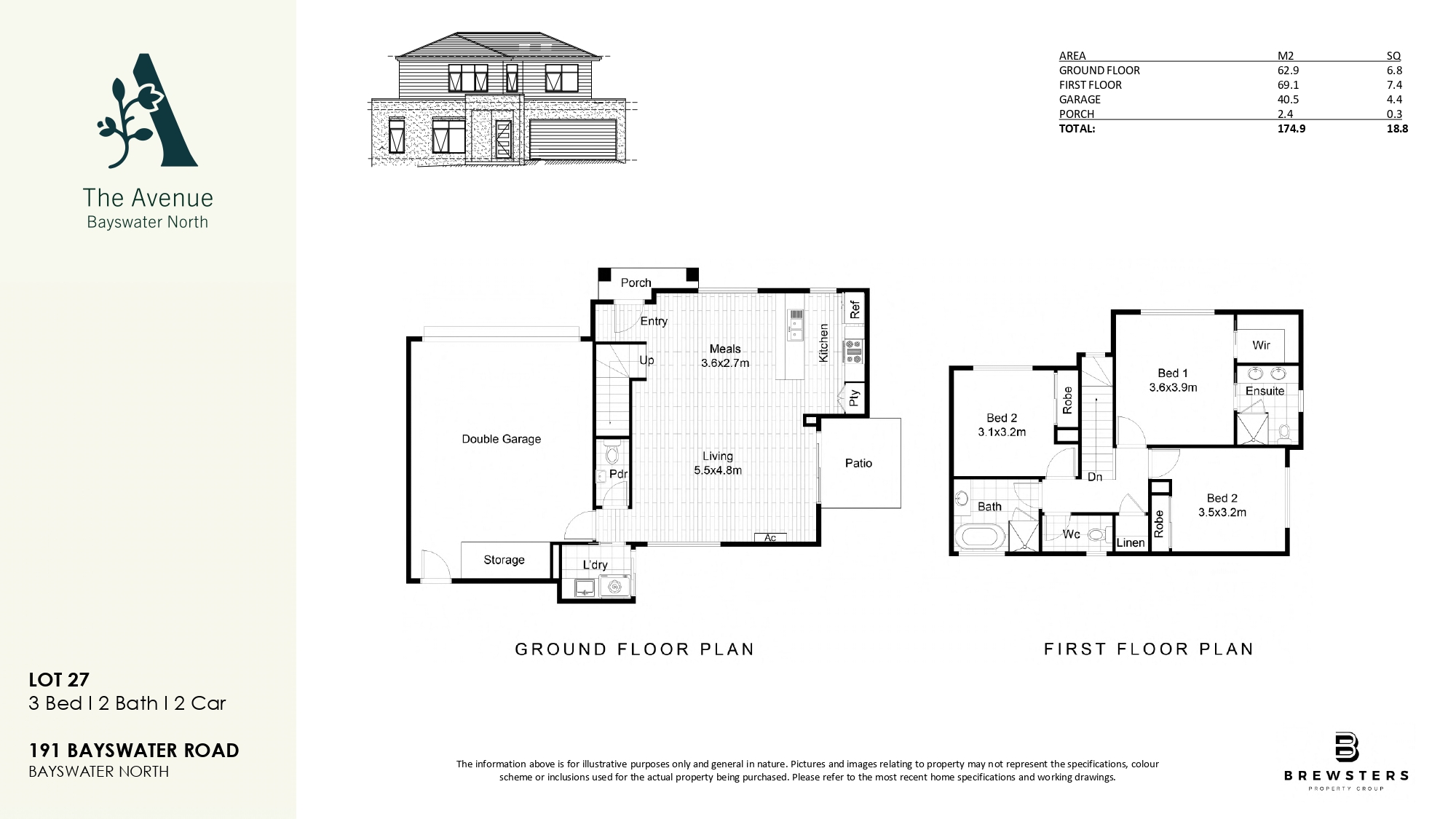 The Avenue Estate - Bayswater North - Lot 27 Floorplan