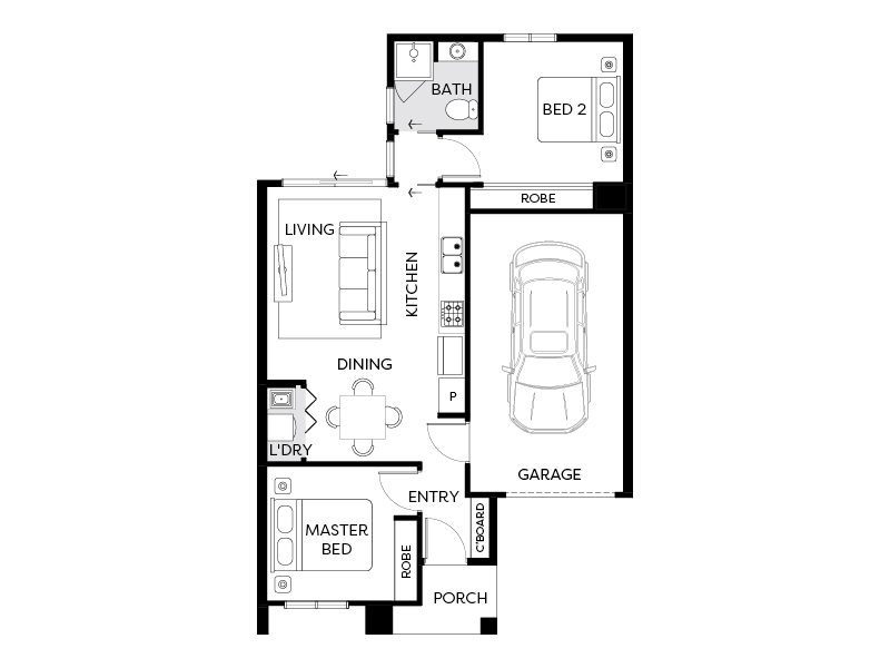 The Avenue Estate - Maddingley - Lot 67 Floorplan