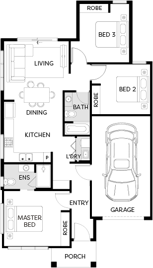 The Avenue Estate - Maddingley - Lot 87 Floorplan