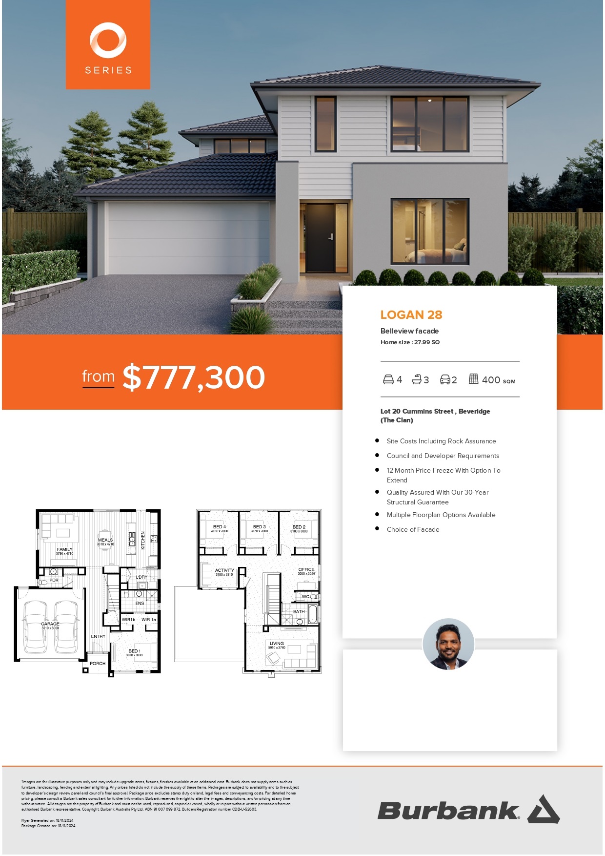 The Clan Estate - Beveridge - Lot 20