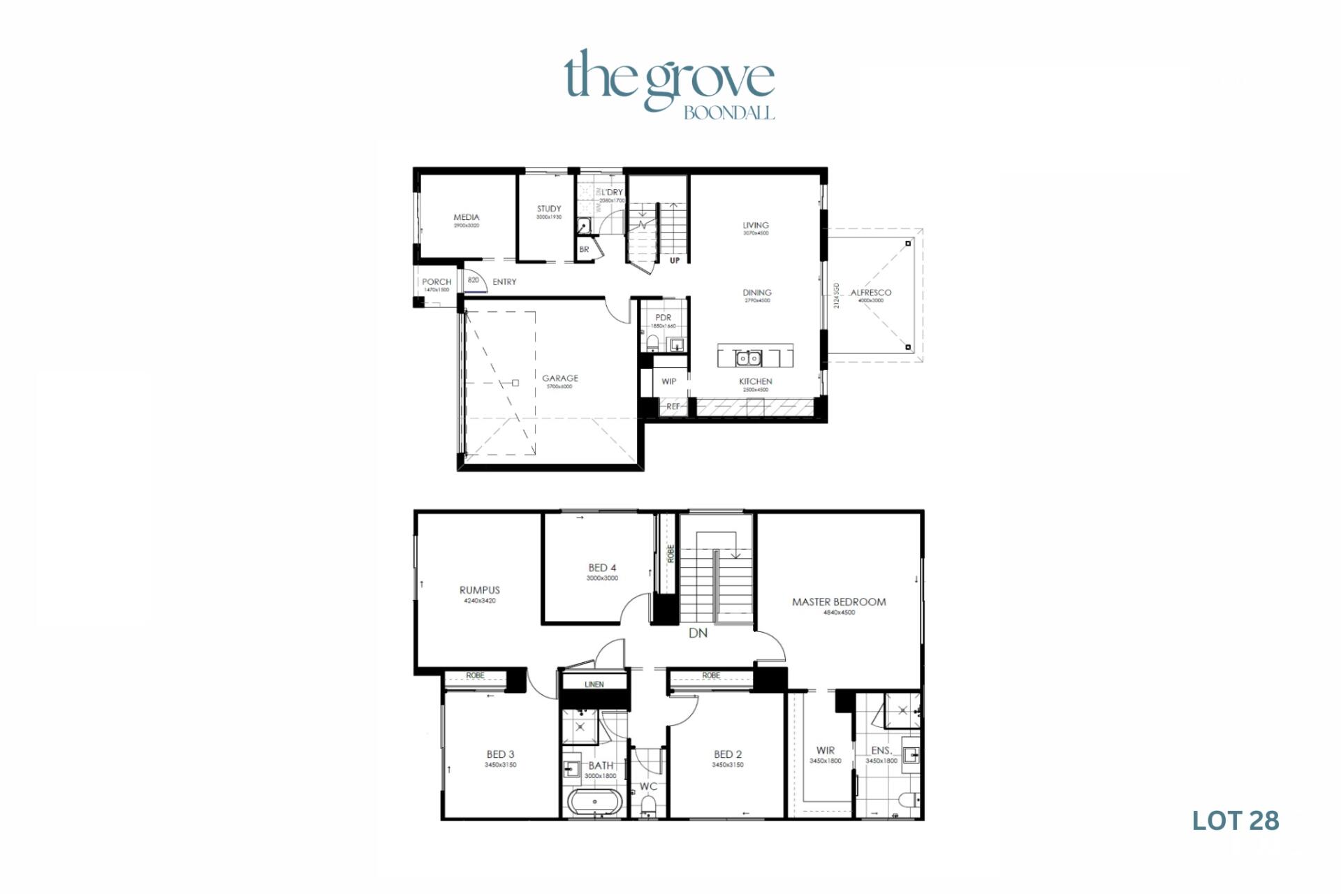 The Grove - Boondall - Lot 65 Floorplan