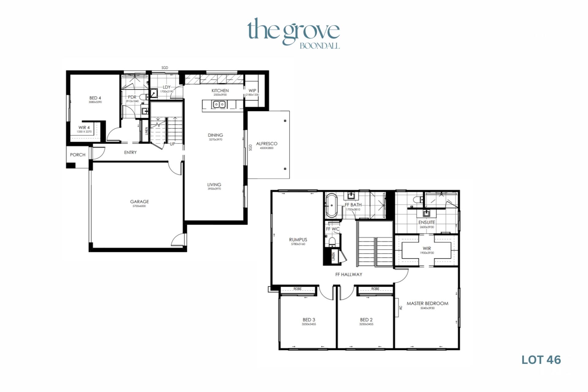 The Grove - Boondall - Lot 65 Floorplan