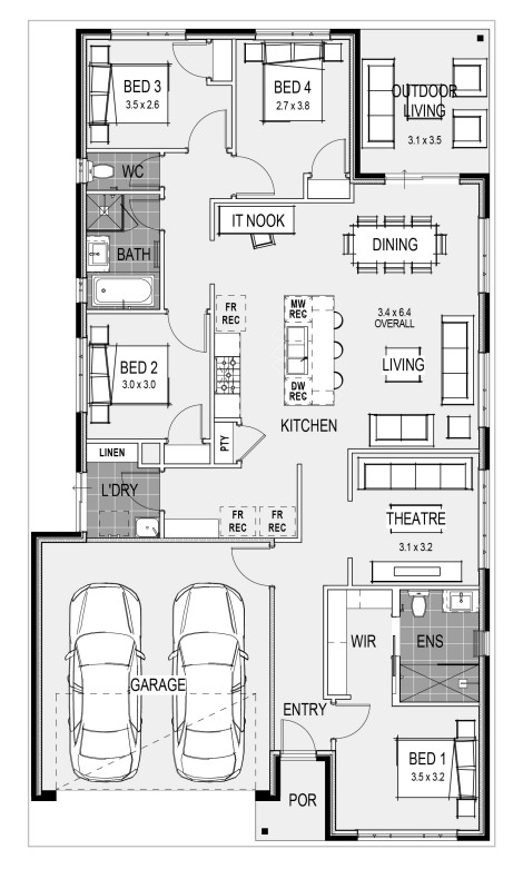 The Grove Estate - Tarneit - Lot Lot, 5416 Floorplan