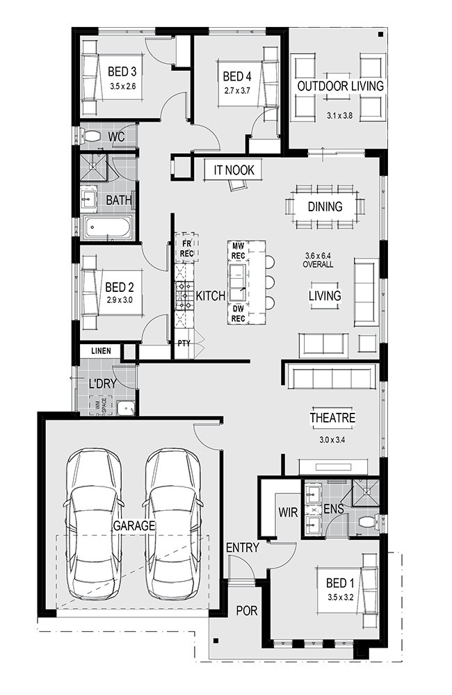 The Grove Estate - Tarneit - Lot Lot, 5532 Floorplan