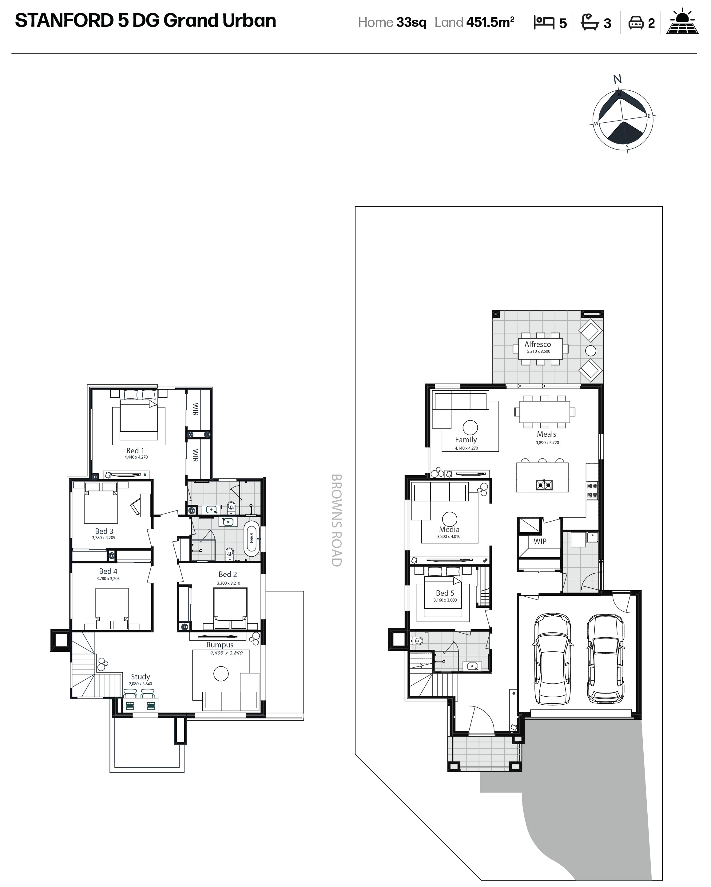 The Groves Estate - Austral - Lot 1 Floorplan