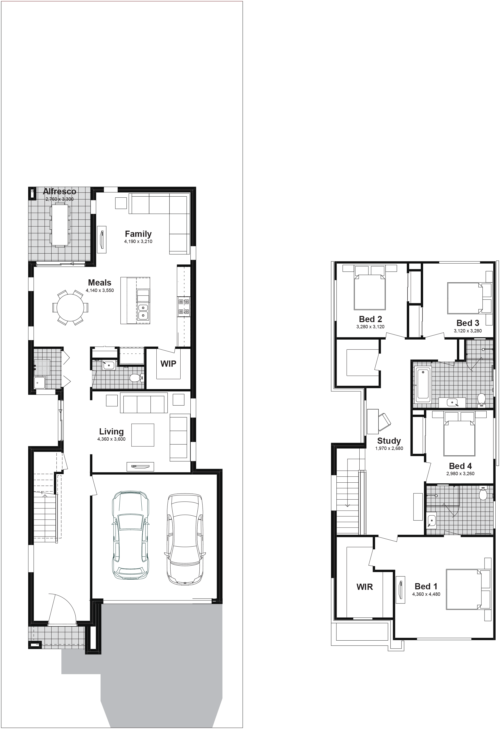 The Groves Estate - Austral - Lot 202 Floorplan