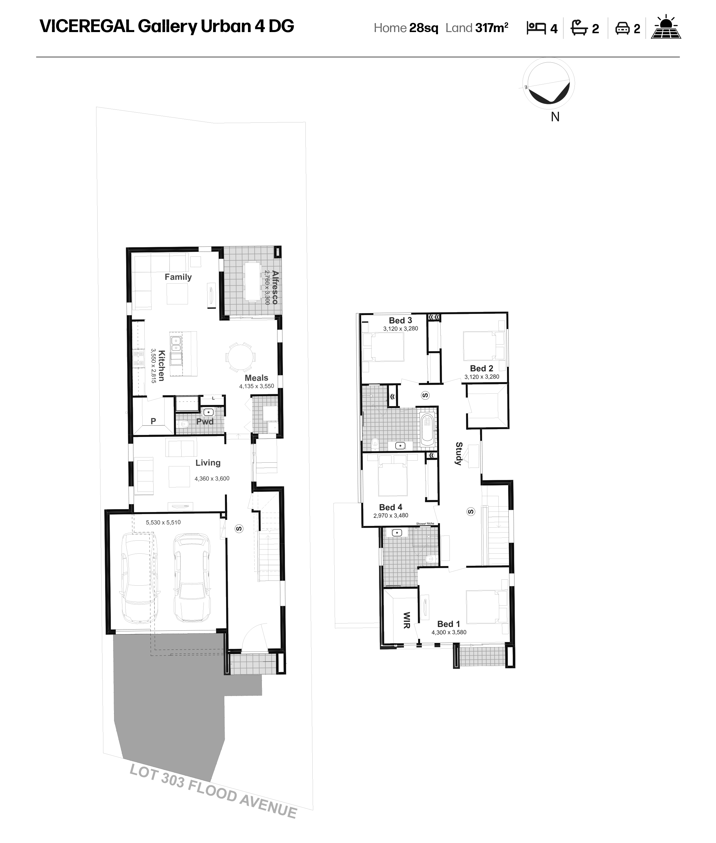 The Groves Estate - Austral - Lot 303 Floorplan